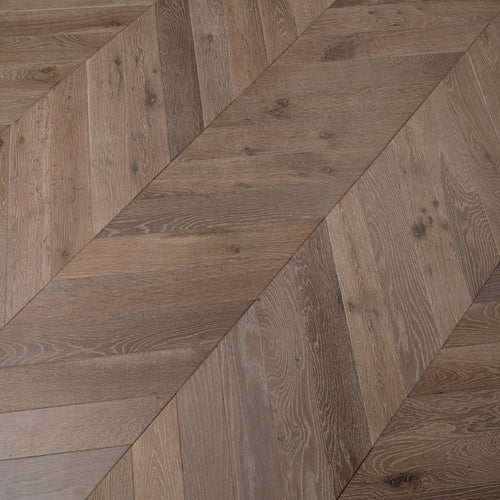 Engineered European White Oak Chevron C149K