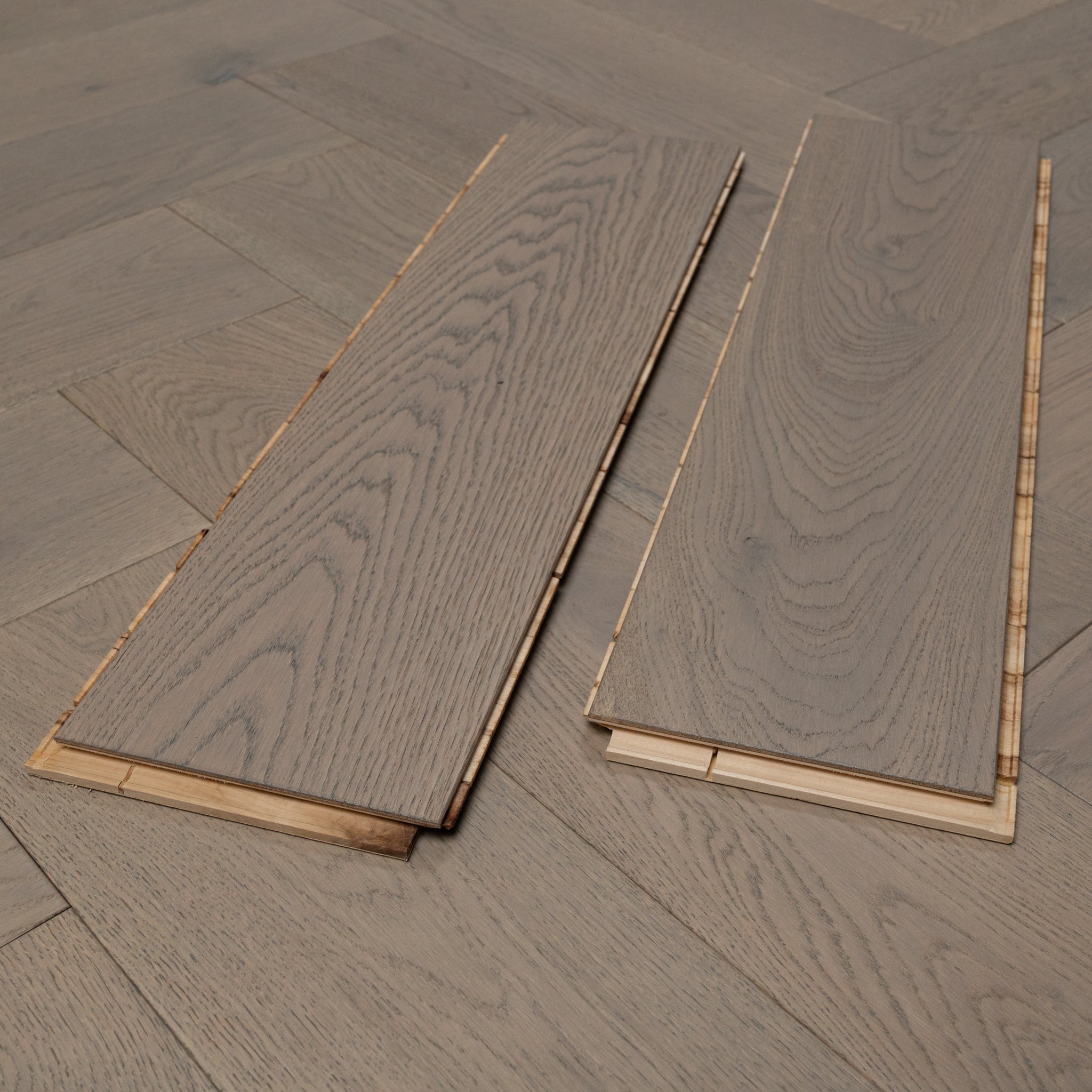 Engineered European White Oak Herringbone H145GC